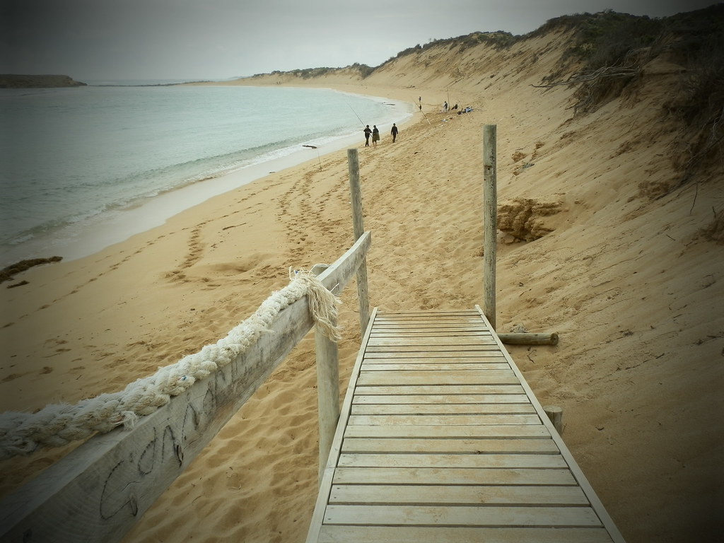 Fishing the Salmon Hole, Beachport, South Australia
