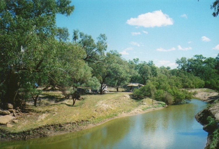 Barcoo River camping area, Isisford, Queensland
