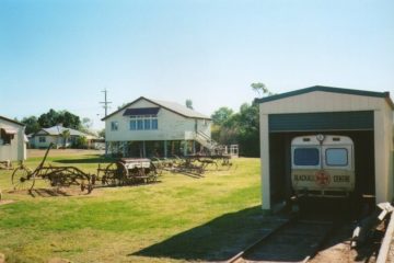 Ambulance Train in Blackall Museum, Queensland