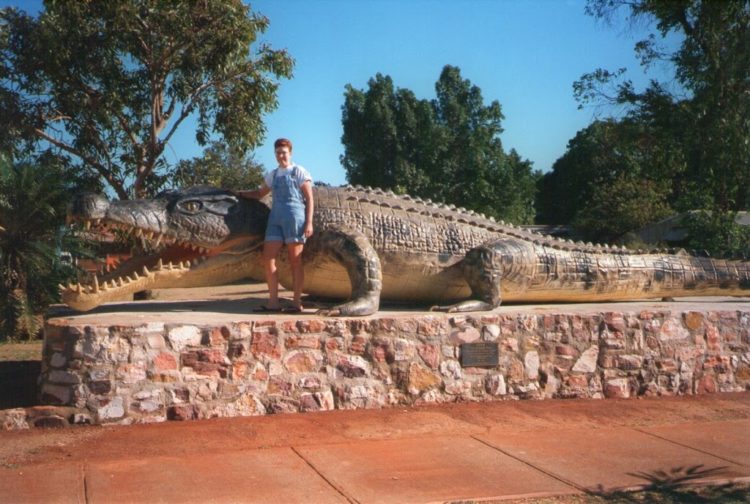 'Krys', the world's largest crocodile, Normanton, Queensland