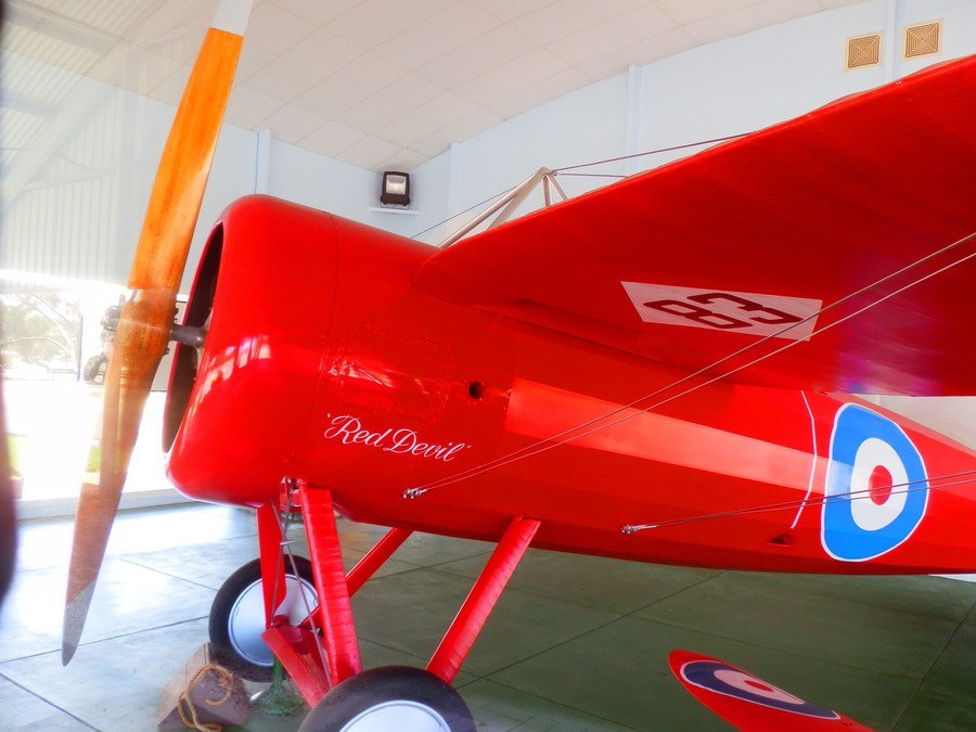 The Red Devil at Minlaton, near Koolywurtie