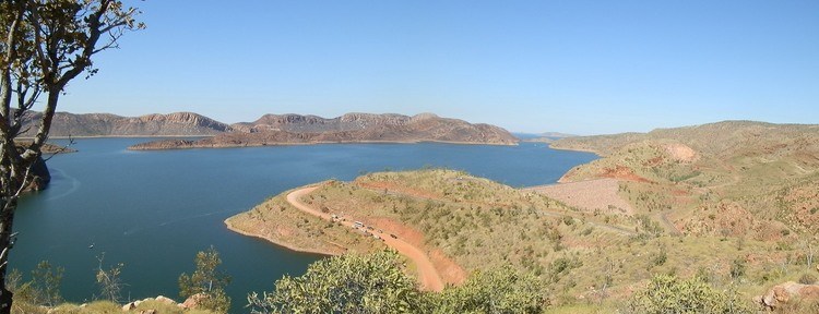 Lake Argyle from Lookout, Western Australia