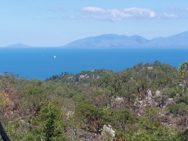 The mainland from the Nelly Bay to Arcadia walking trail, Magnetic Island, Queensland