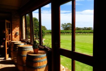 The View from the Winehouse, Langhorne Creek, South Australia