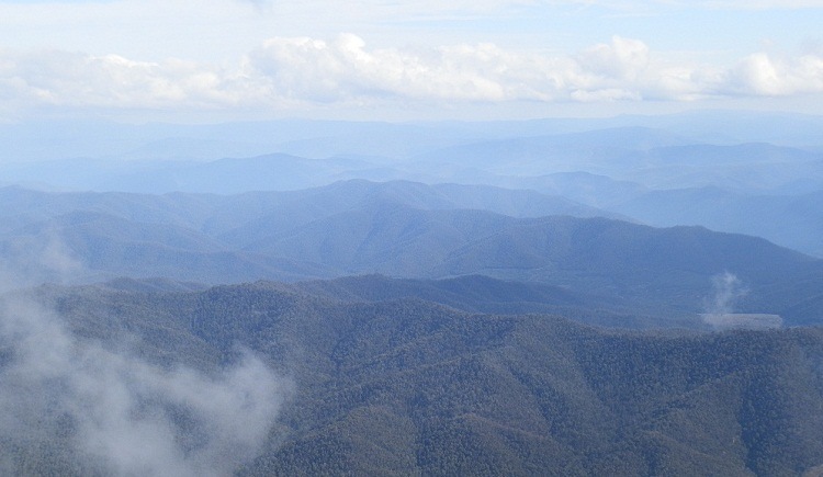 View from the Horn, Mt Buffalo via Bright, Victoria
