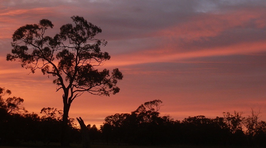Sunset at Wyperfeld National Park